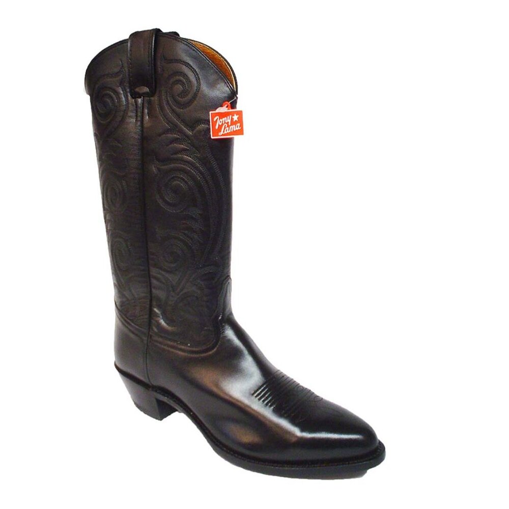Tony Lamas Western Boots Women's Color Black Pampas